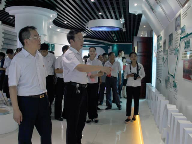 梁山縣委常委、組織部部長(zhǎng)王建一行蒞臨天意機(jī)械調(diào)研